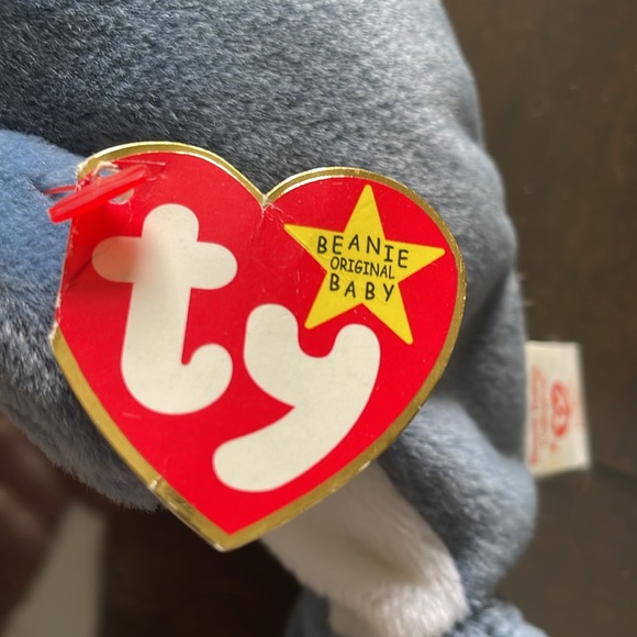 TY Rare Beanie Baby Echo Style 4180, 1996  **ERROR** - Picture 5 of 9